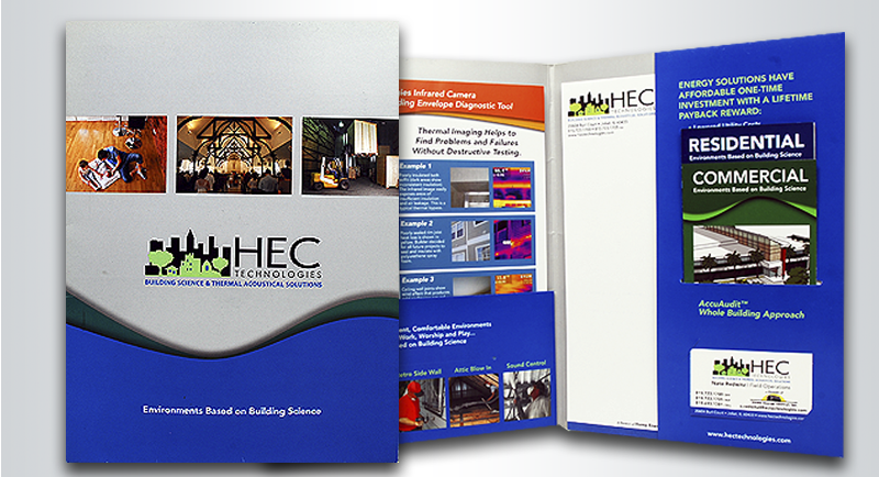 Printed Marketing Brochure and Product Inserts