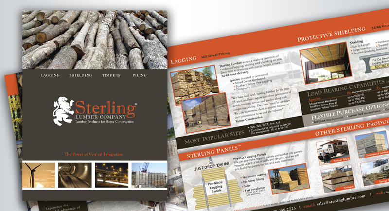 Printed Brochure Marketing Materials